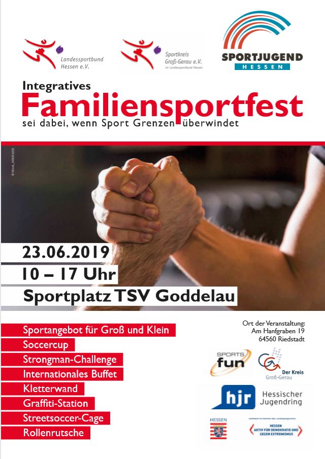 Integratives Familiensportfest im Sportkreis Groß-Gerau